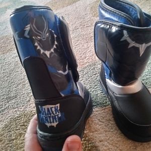 Black panther light up boots